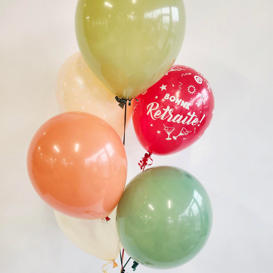 Ballons Bonne retraite