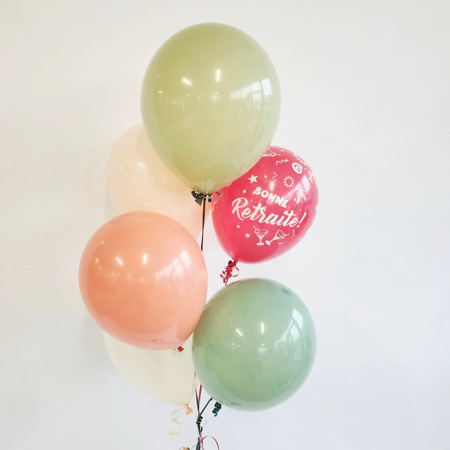Ballons Bonne retraite
