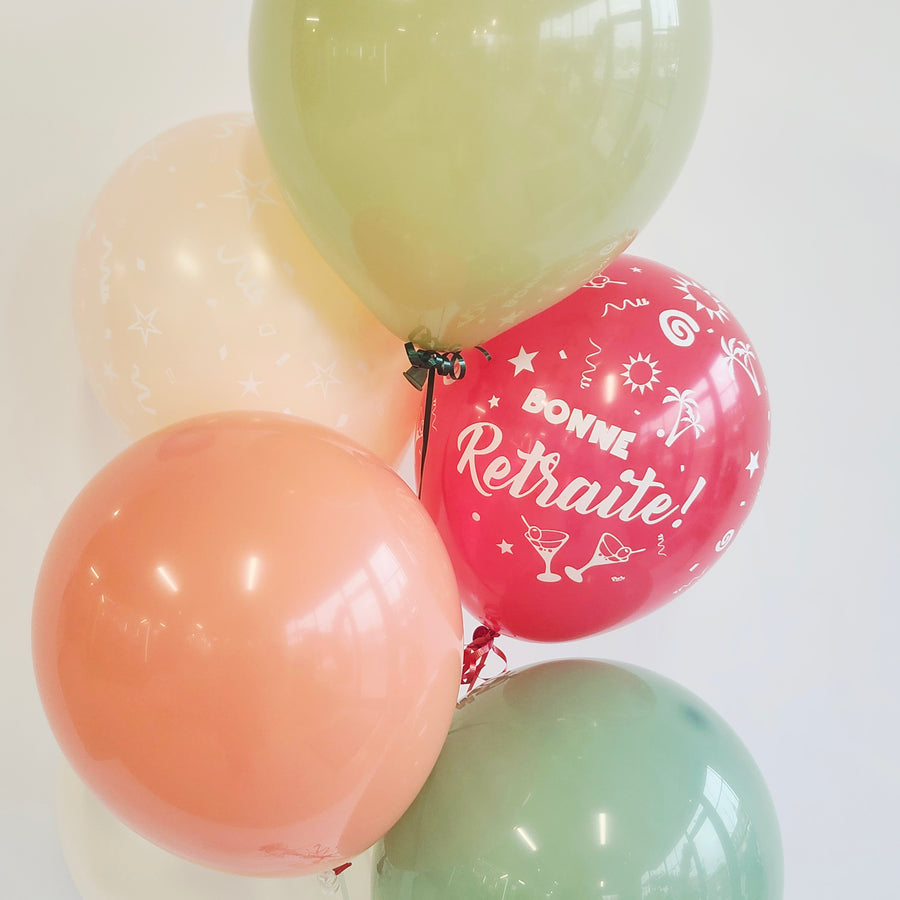 Ballons Bonne retraite
