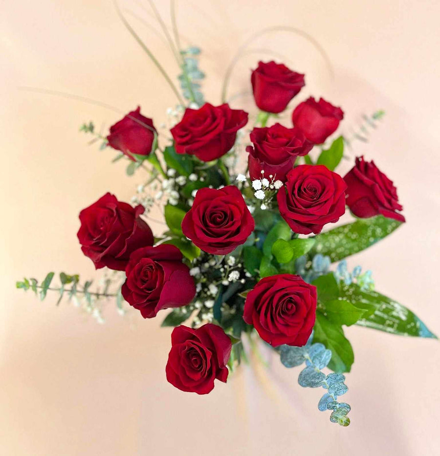 C) Emballage roses rouges (12-24-36)