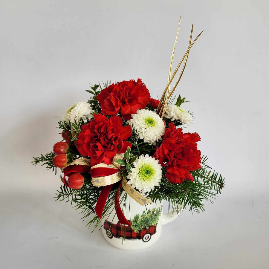 Tasse le camion de Noël