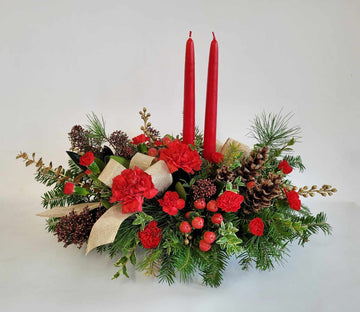 Le centre de table Vive Noël