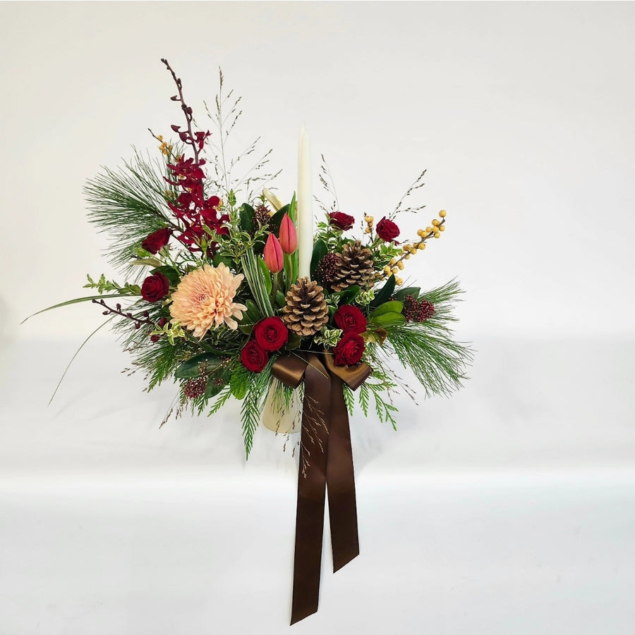 Le centre de table, célébrons le temps des fêtes!