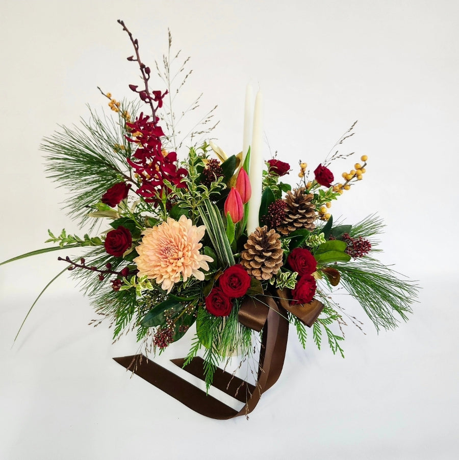 Le centre de table, célébrons le temps des fêtes!