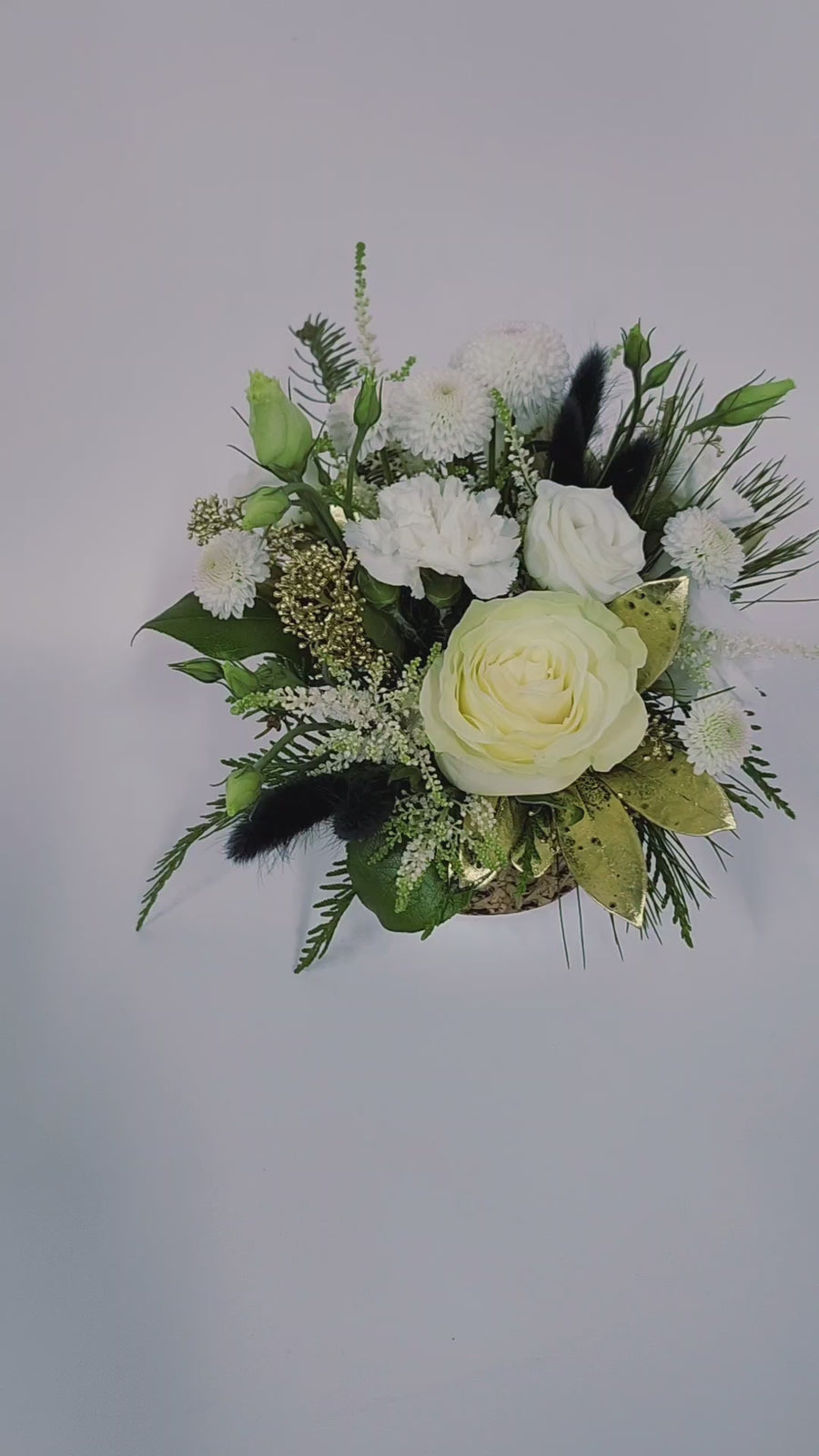 La composition dorée!